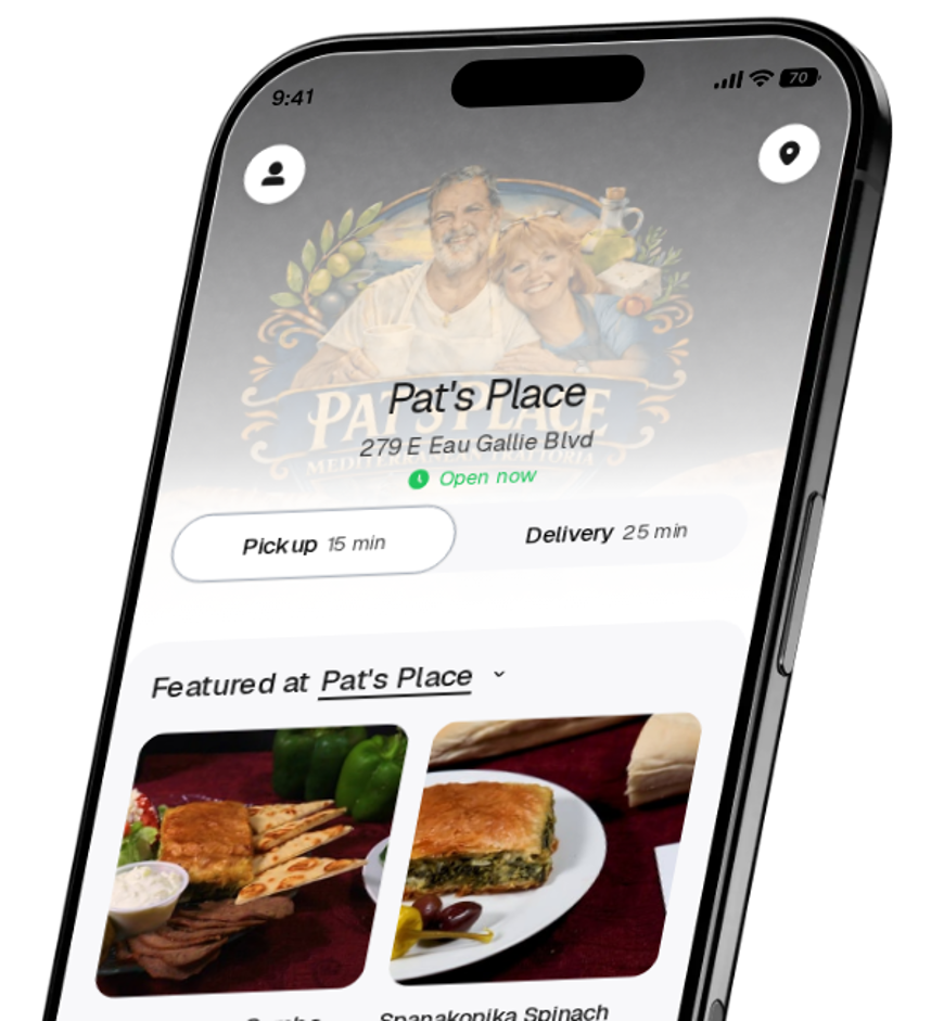 Pat's Place app preview